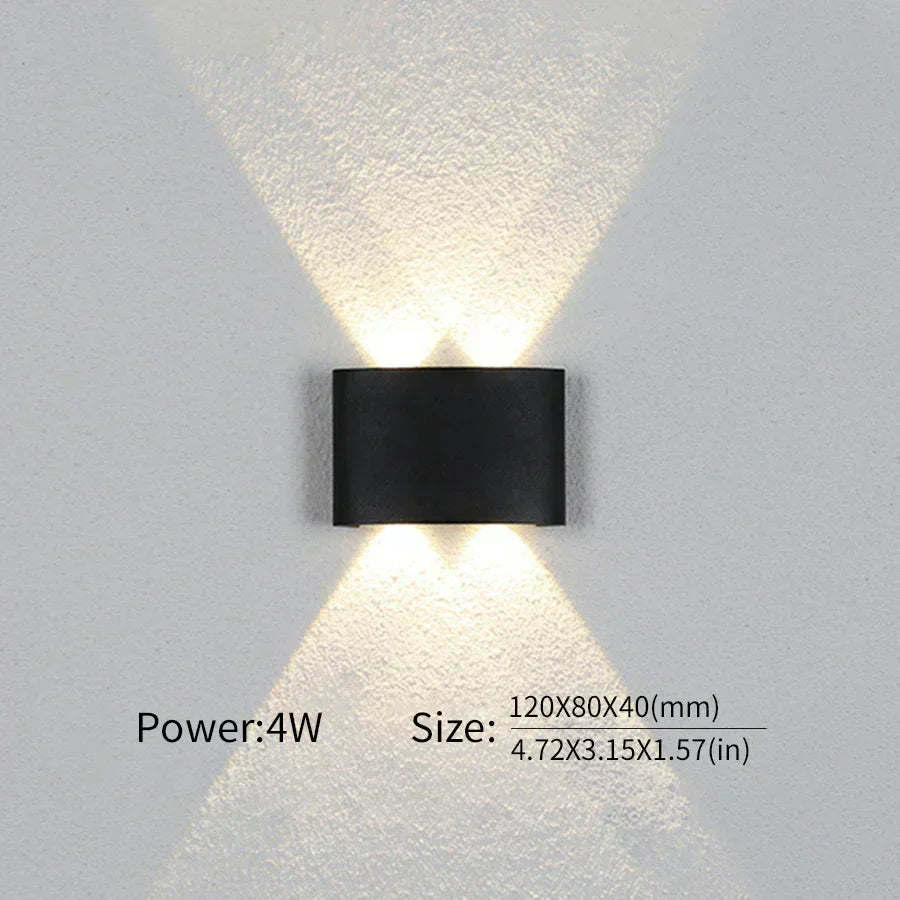 Illuminazione moderna, interna o esterna: la versatile lampada da parete a LED | Ka-mostore
