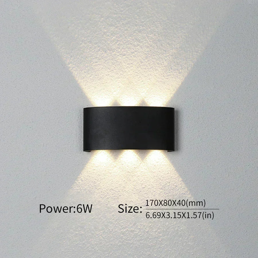 Illuminazione moderna, interna o esterna: la versatile lampada da parete a LED | Ka-mostore