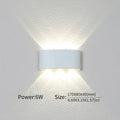 Illuminazione moderna, interna o esterna: la versatile lampada da parete a LED | Ka-mostore