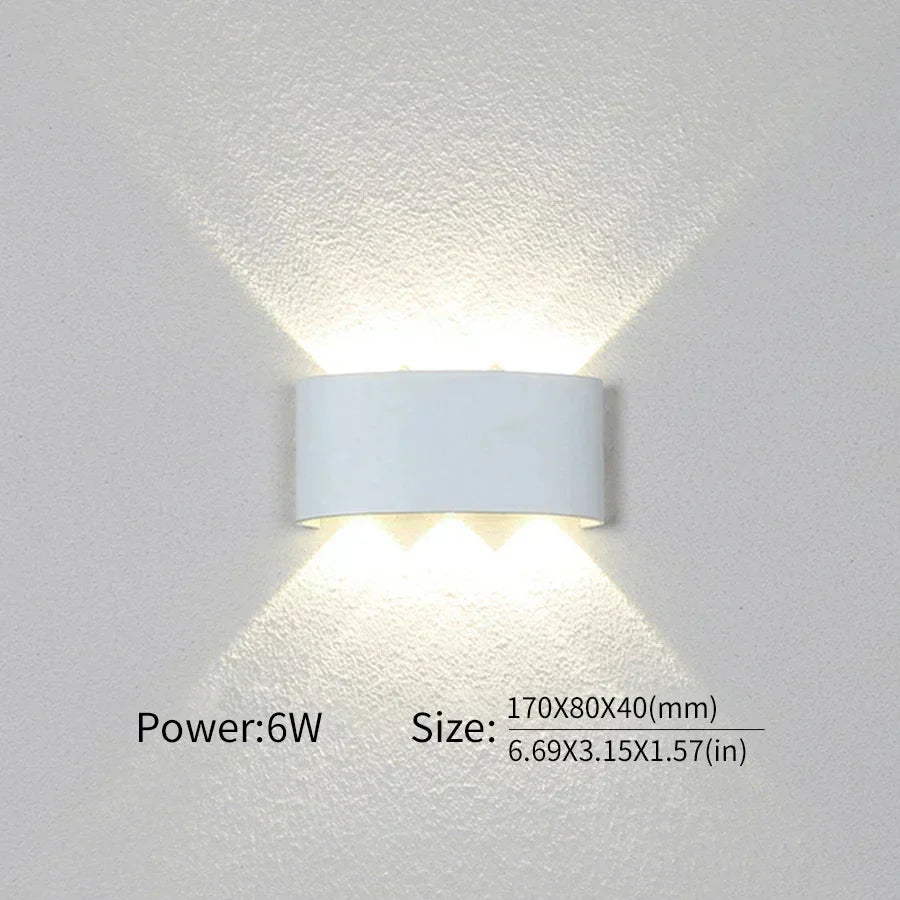 Illuminazione moderna, interna o esterna: la versatile lampada da parete a LED | Ka-mostore