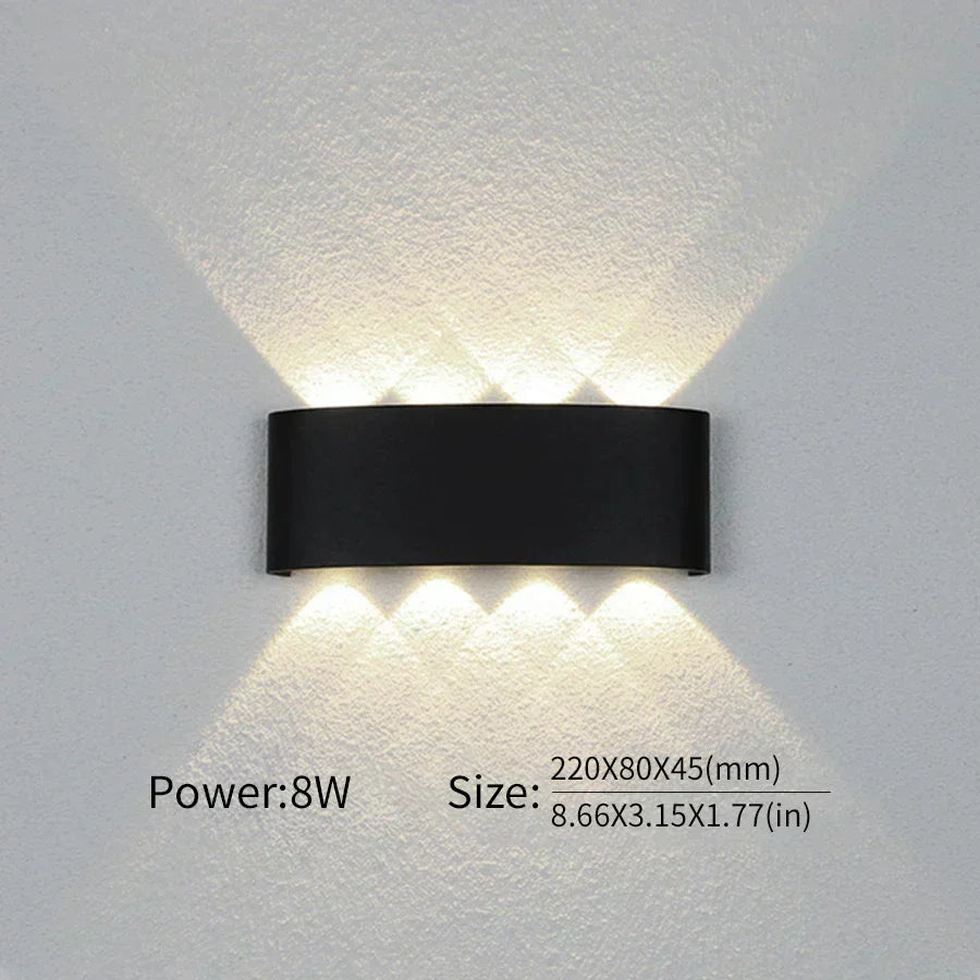 Illuminazione moderna, interna o esterna: la versatile lampada da parete a LED | Ka-mostore