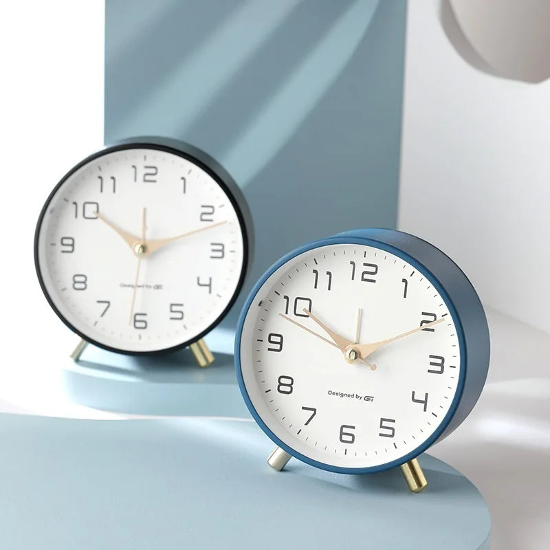 Quiet Desktop Clock - Modern Nordic Style | Ka-mostore