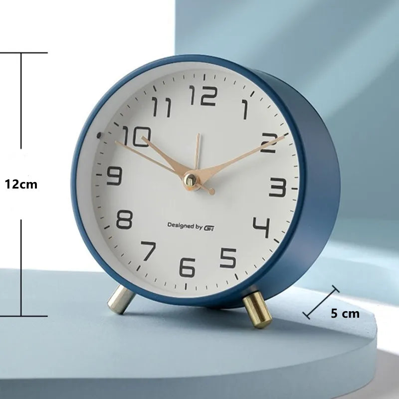 Quiet Desktop Clock - Modern Nordic Style | Ka-mostore
