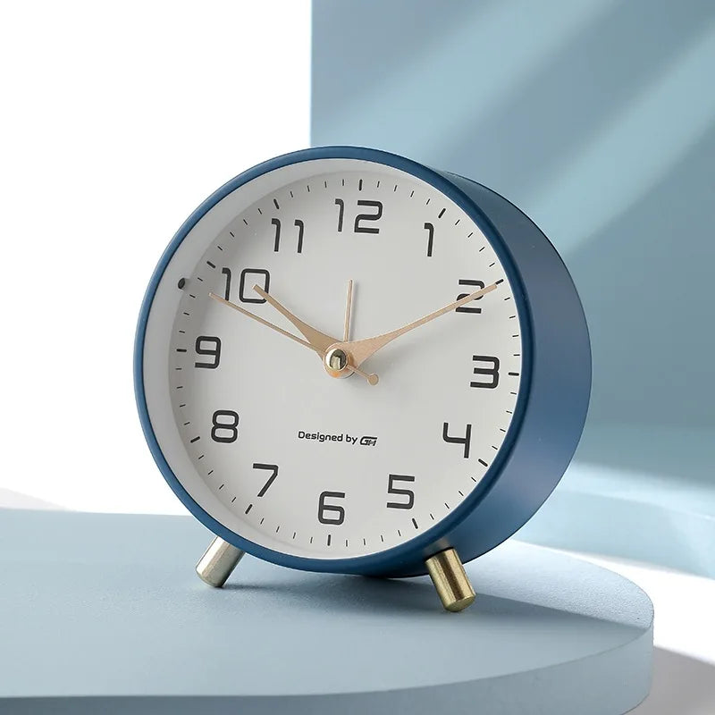 Quiet Desktop Clock - Modern Nordic Style | Ka-mostore