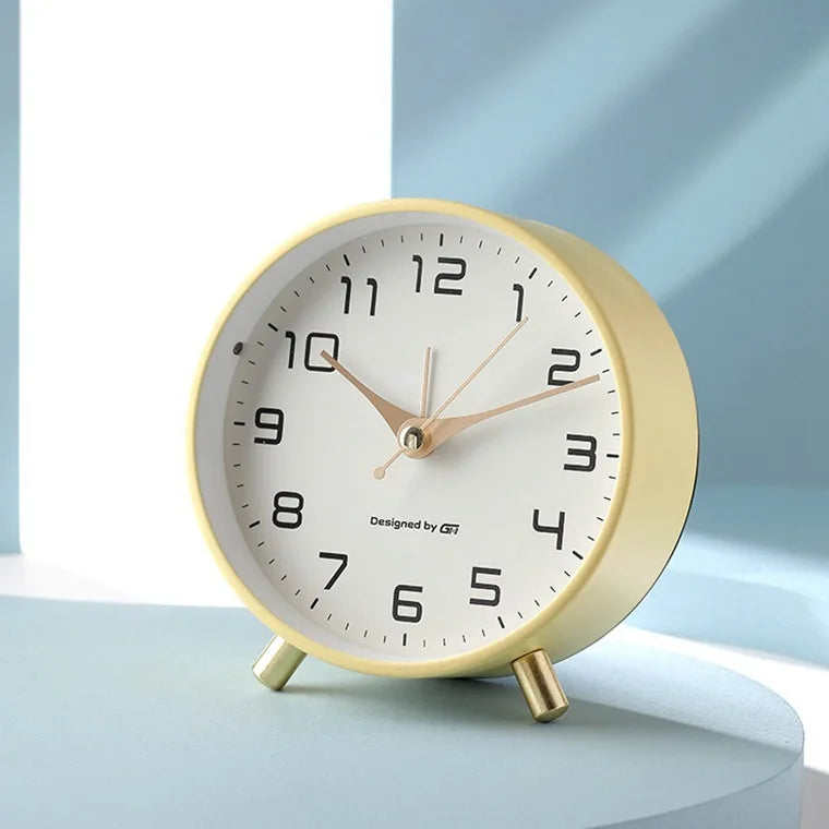 Quiet Desktop Clock - Modern Nordic Style | Ka-mostore