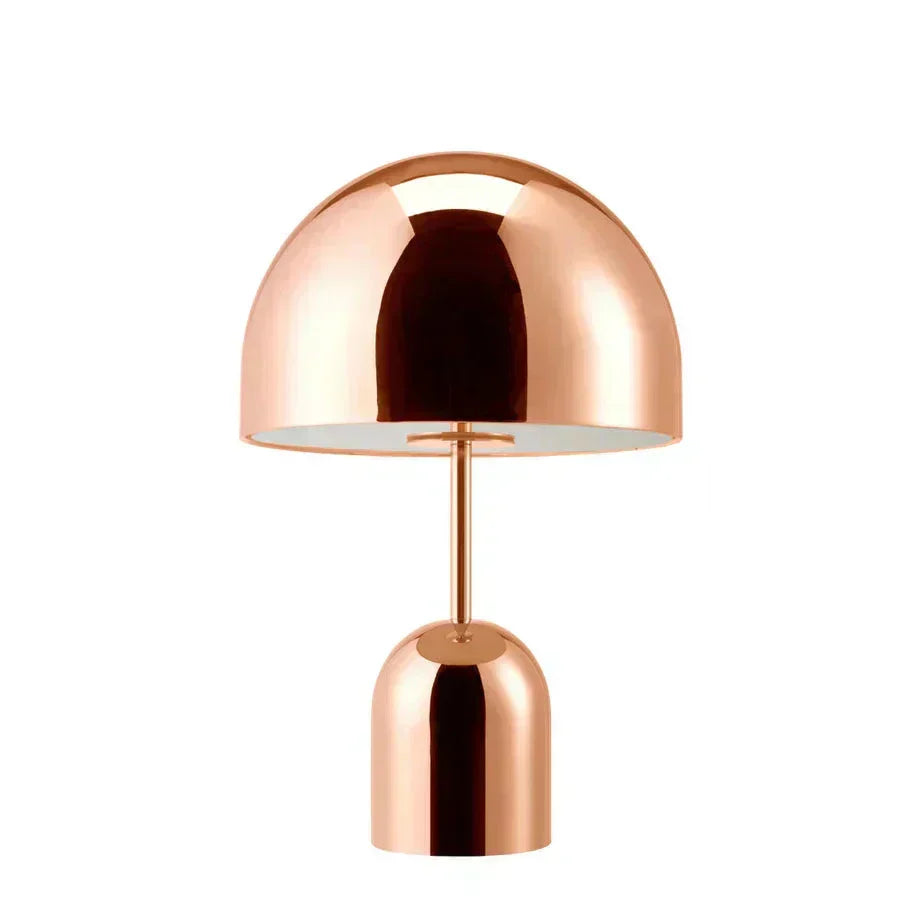 Luminra Dimmable Table Lamp With Copper Finish For Living Rooms And Home Offices