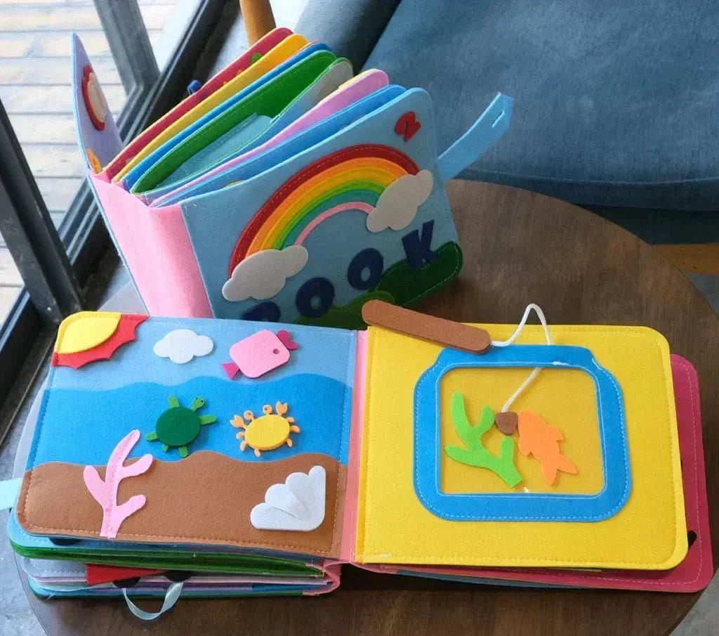 BrightPath Montessori Discovery Book — Portable Screen-Free 16-Story Activity Guide