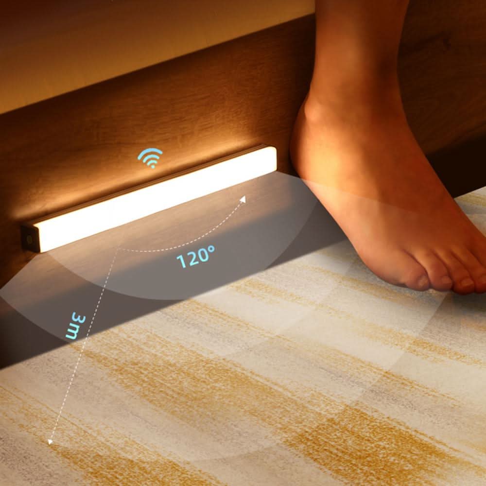 LITENEX φωτιστικό LED με ανίχνευση κίνησης — Φωτισμός χωρίς χέρια με αυτόματη απενεργοποίηση σε 20 δευτερόλεπτα