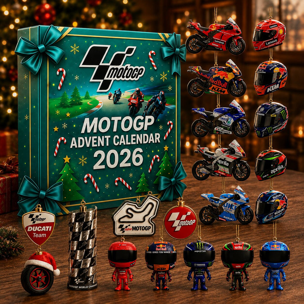 MotoGP adventi naptár 2026 — 24 napos, versenyzés ihlette meglepetésvisszaszámlálás