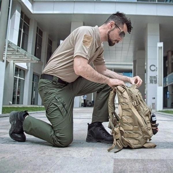 Men's Rugged Tactical Cargo Work Pants | Ka-mostore