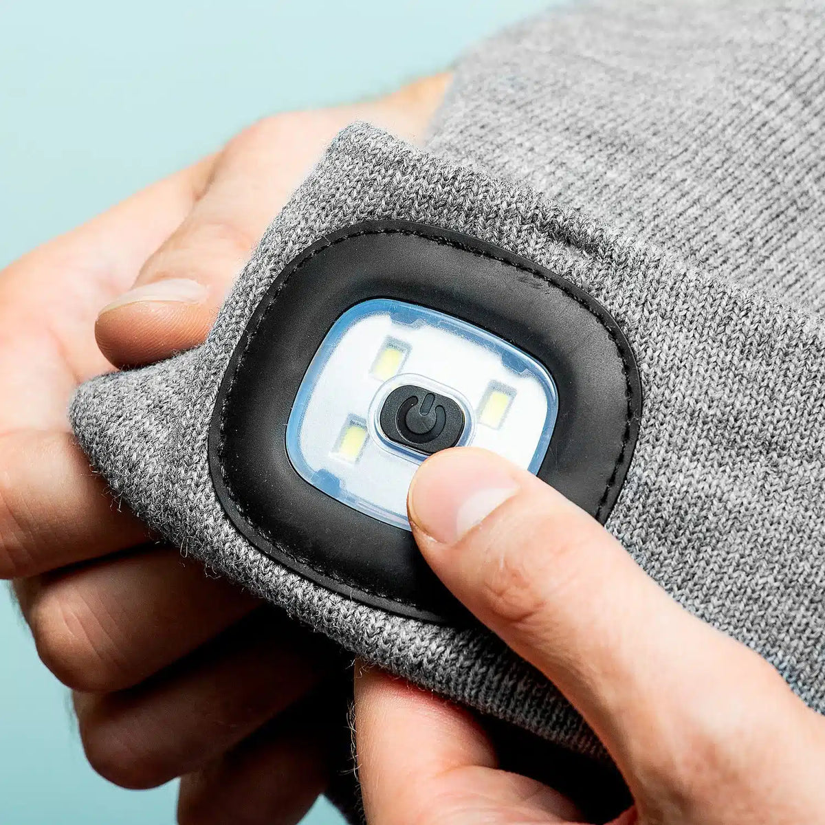 LumiMütze LED Light Beanie — Warm Winter Hat with Integrated Front Light