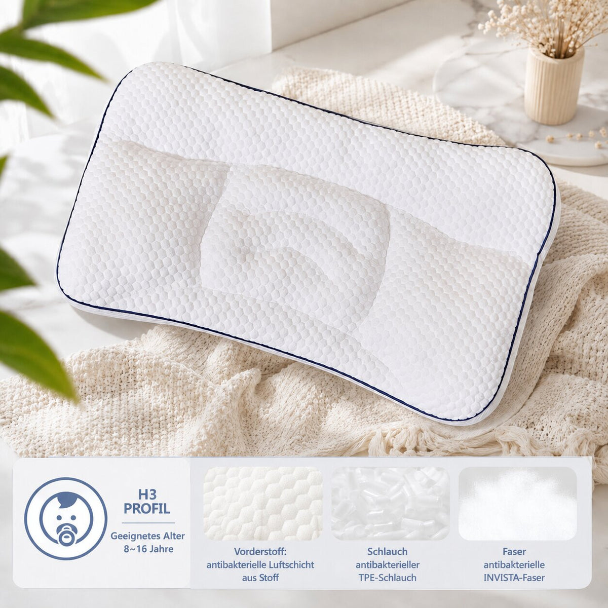 כרית צוואר לתינוקות ולילדים Neck Cradle — תמיכה מחולקת לראש ולצוואר