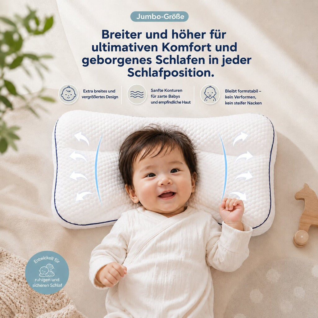 כרית צוואר לתינוקות ולילדים Neck Cradle — תמיכה מחולקת לראש ולצוואר