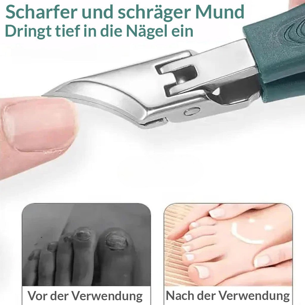 NagelPedi set de manucure en acier inoxydable — coupe-ongles, ciseaux à ongles de pieds et outils de précision