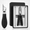 NagelPedi set de manucure en acier inoxydable — coupe-ongles, ciseaux à ongles de pieds et outils de précision