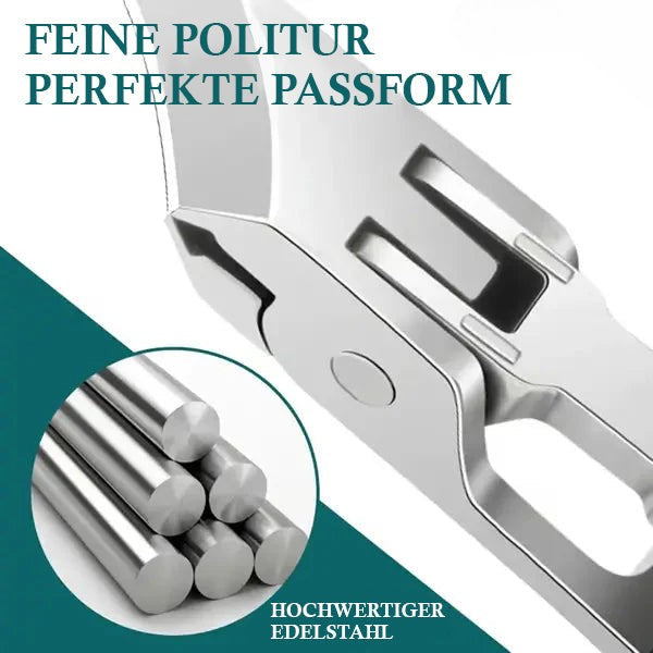 NagelPedi set de manucure en acier inoxydable — coupe-ongles, ciseaux à ongles de pieds et outils de précision