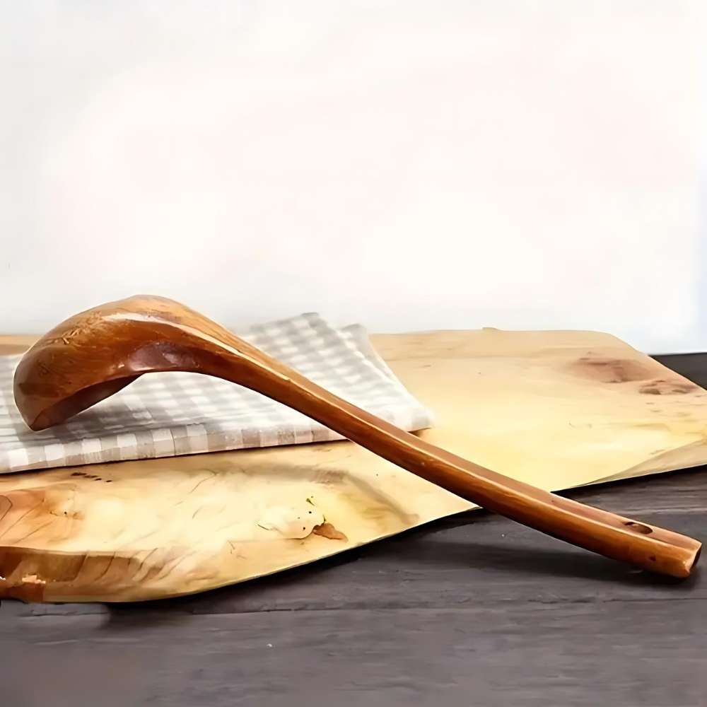 Wooden Soup Ladle - Single Piece | Ka-mostore