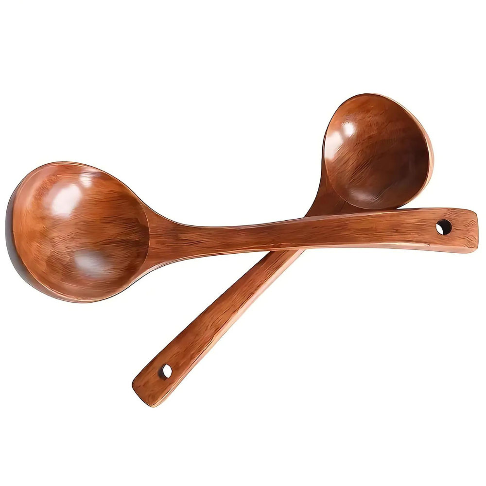 Wooden Soup Ladle - Single Piece | Ka-mostore