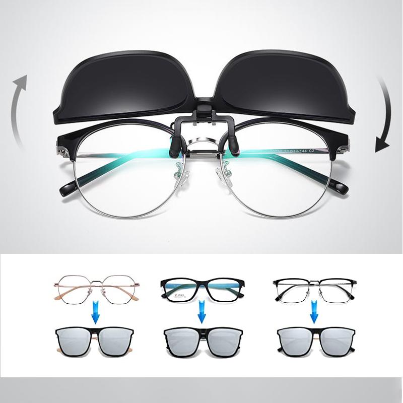 New Polarized Clip-On Flip-Up Sunglasses | Ka-mostore