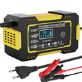 12V 6A Smart Car Battery Charger | Pulse Repair, LCD Screen & Fast Charging for AGM, Gel & Lead-Acid Batteries | Ka-mostore