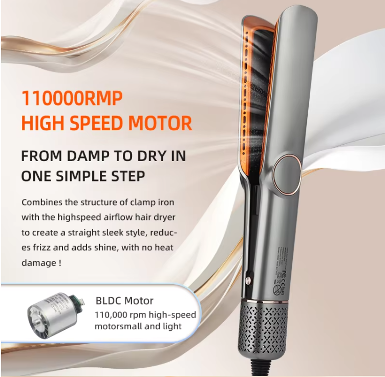 2-in-1 Hair Dryer & Straightener for Effortless Styling | Ka-mostore