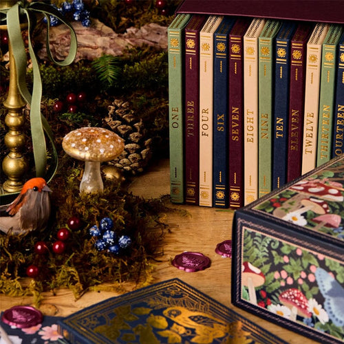 24 Days Premium Stationery Advent Calendar | Limited "Winter Forest" Edition | 24 Exclusive Stationery Surprises | Sustainable & Plastic-Free | Includes 2025 Calendar & Accessories | Ka-mostore