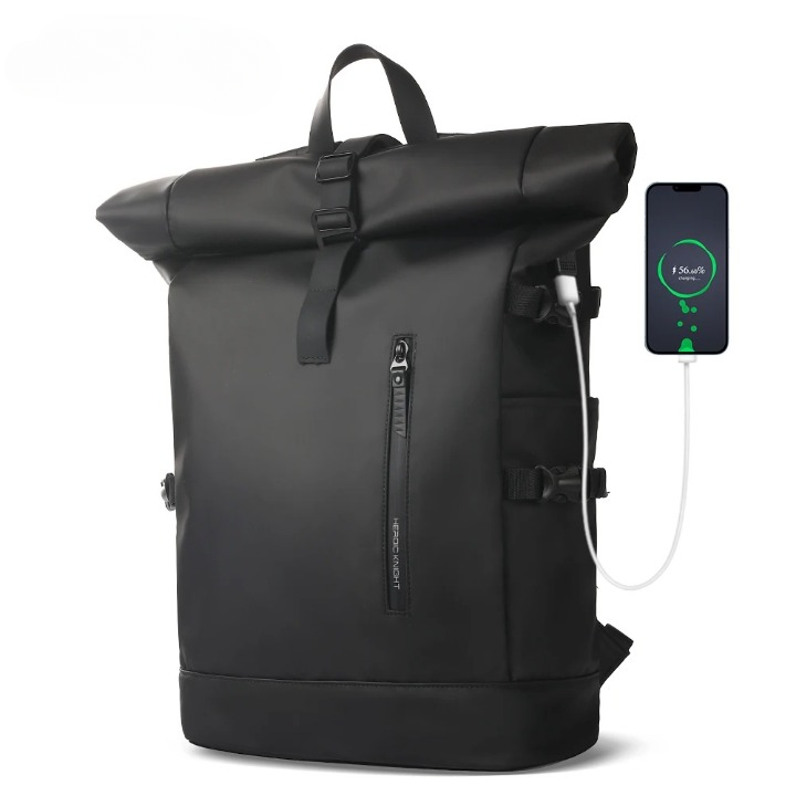 Rucsac geantă de bicicletă 3-în-1 cu închidere rulabilă, impermeabil, versatil | Ka-mostore