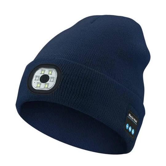 Čepice se světlem a zvukem Bluetooth | Ka-mostore