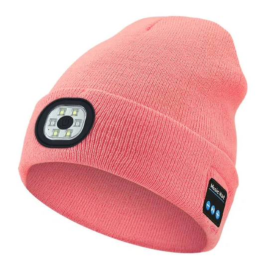 Čepice se světlem a zvukem Bluetooth | Ka-mostore