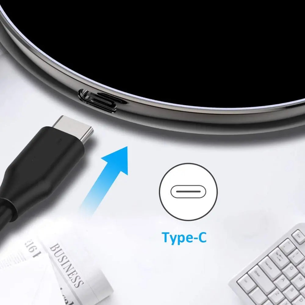30W Schnelllade-Pad für kabelloses Laden | Premium USB-C MagSafe-Ladegerät für Apple iPhone, Samsung & Android – Schnelllade-Pad für kabelloses Laden | Ka-mostore