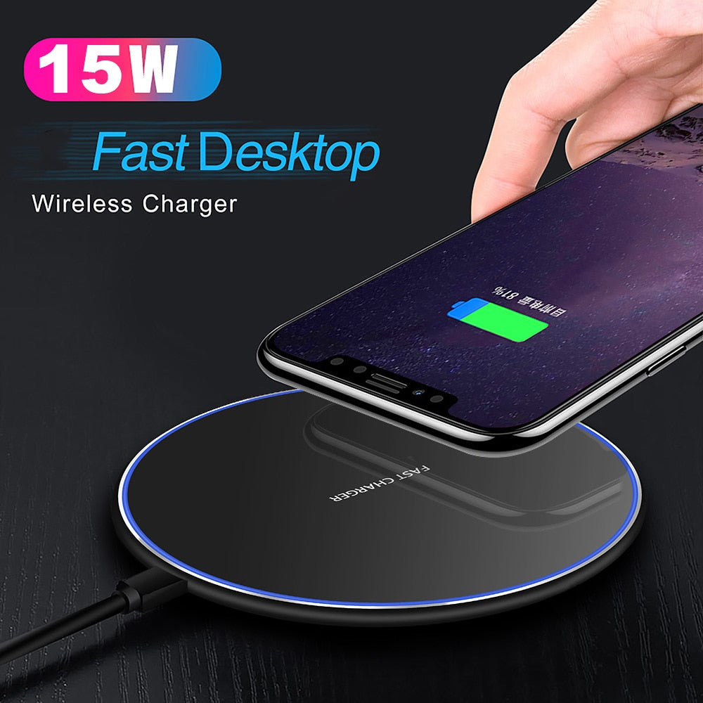 30W Schnelllade-Pad für kabelloses Laden | Premium USB-C MagSafe-Ladegerät für Apple iPhone, Samsung & Android – Schnelllade-Pad für kabelloses Laden | Ka-mostore