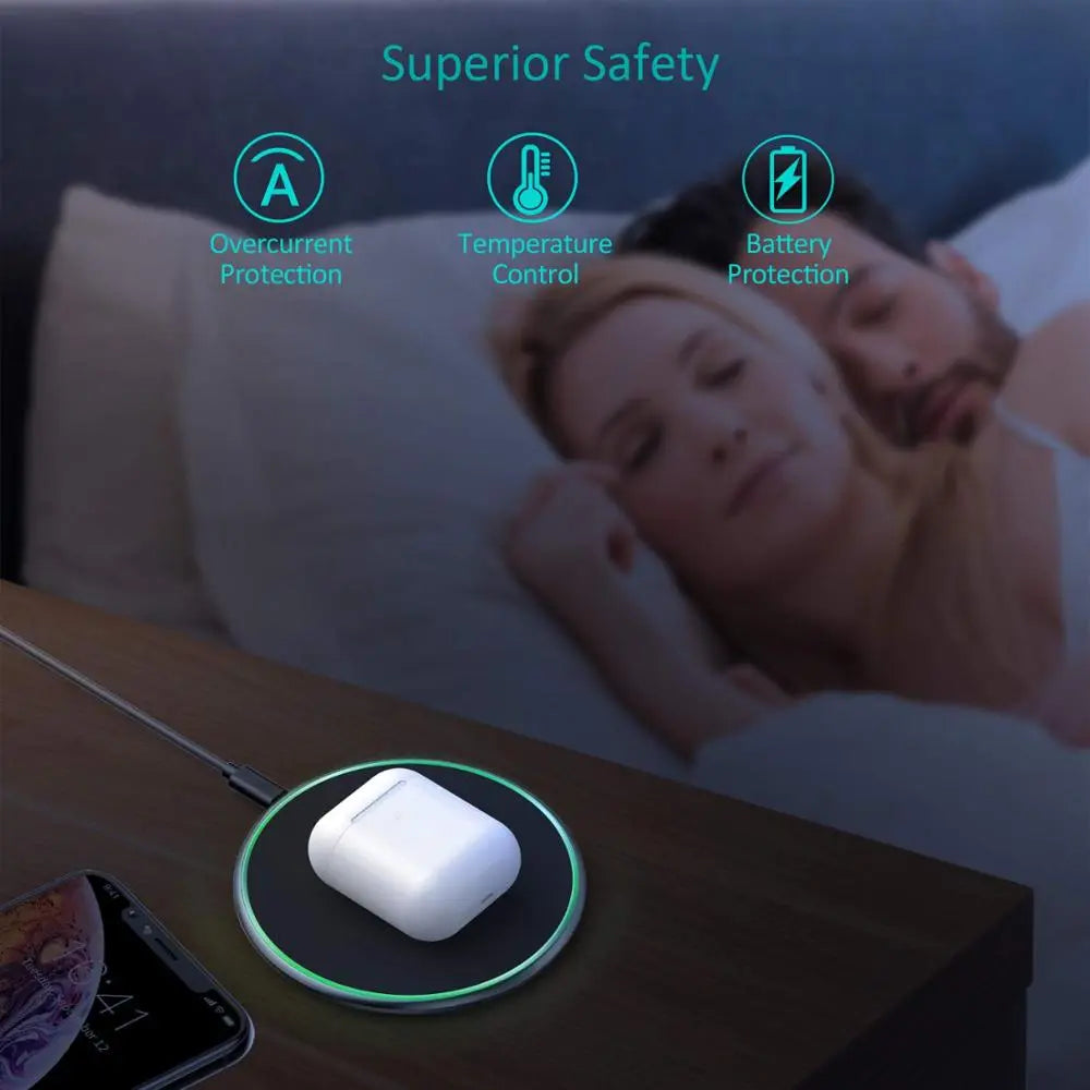 30W Schnelllade-Pad für kabelloses Laden | Premium USB-C MagSafe-Ladegerät für Apple iPhone, Samsung & Android – Schnelllade-Pad für kabelloses Laden | Ka-mostore