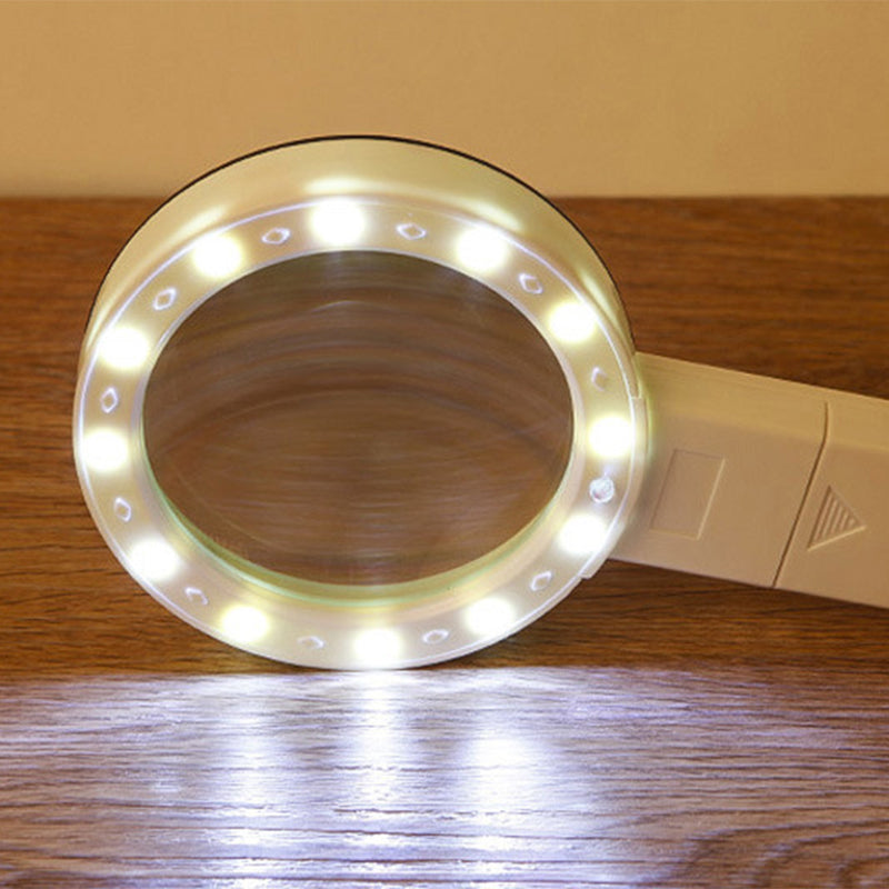 30x optisk forstørrelsesglas med LED-lys | Ka-mostore