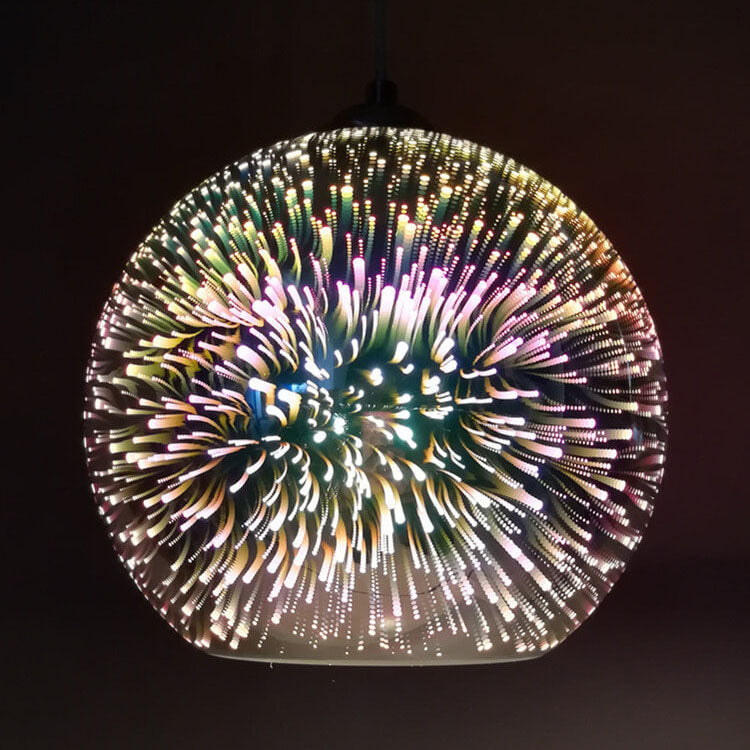 3D Firework Glass Pendant Light | Creative Colored Glass Design | Ka-mostore