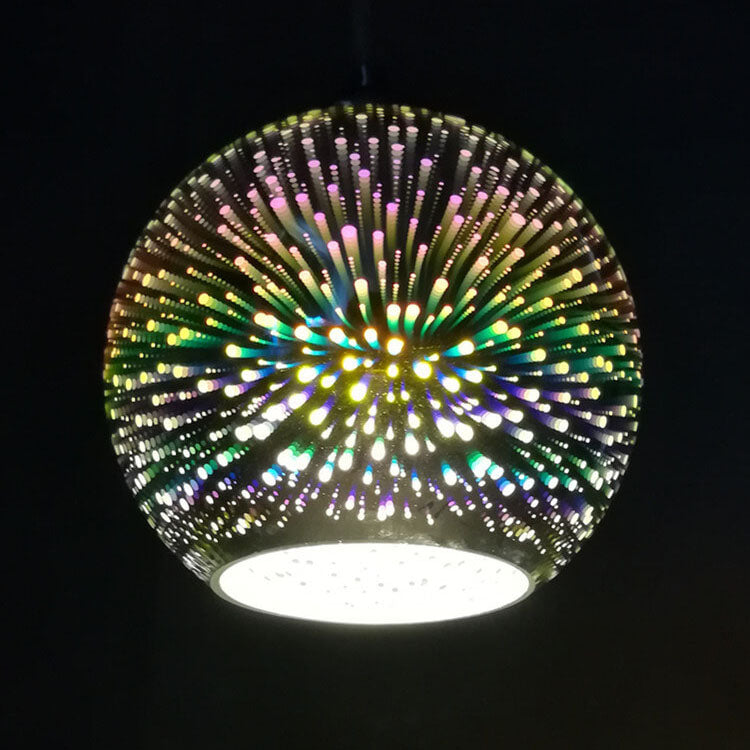 3D Firework Glass Pendant Light | Creative Colored Glass Design | Ka-mostore