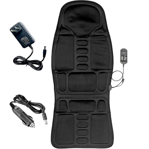 8-Mode Heated Massage Chair Pad for Back, Neck & Full-Body Relaxation – Perfect for Car & Home | Ka-mostore