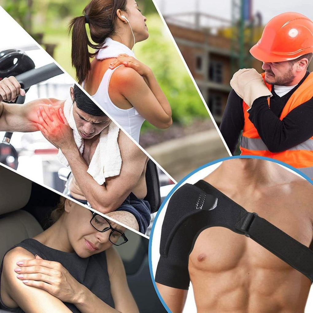 Nastavitelná kompresní bandáž na rameno pro úlevu od bolesti | Ka-mostore