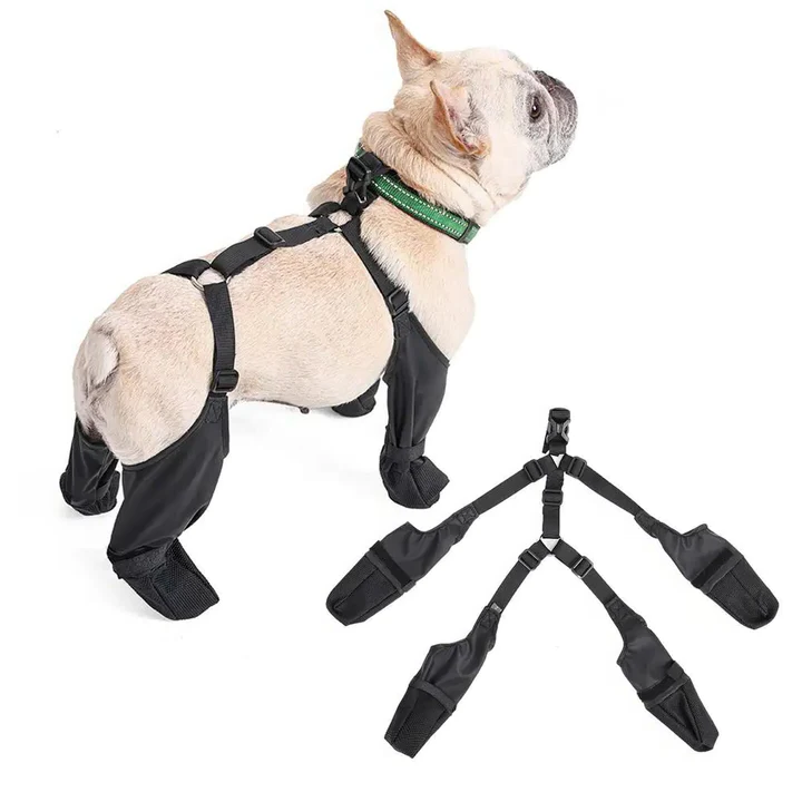 Verstellbare Hundeschuhe | Atmungsaktiv, Wasserdicht und Rutschfest | Ka-mostore