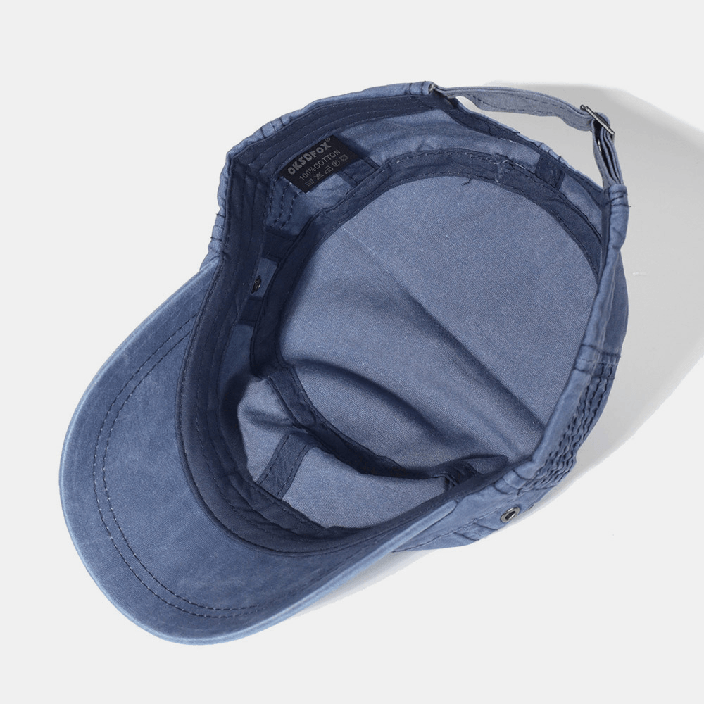 Adjustable Men's Hat Made of Cotton with Military Design | Ka-mostore