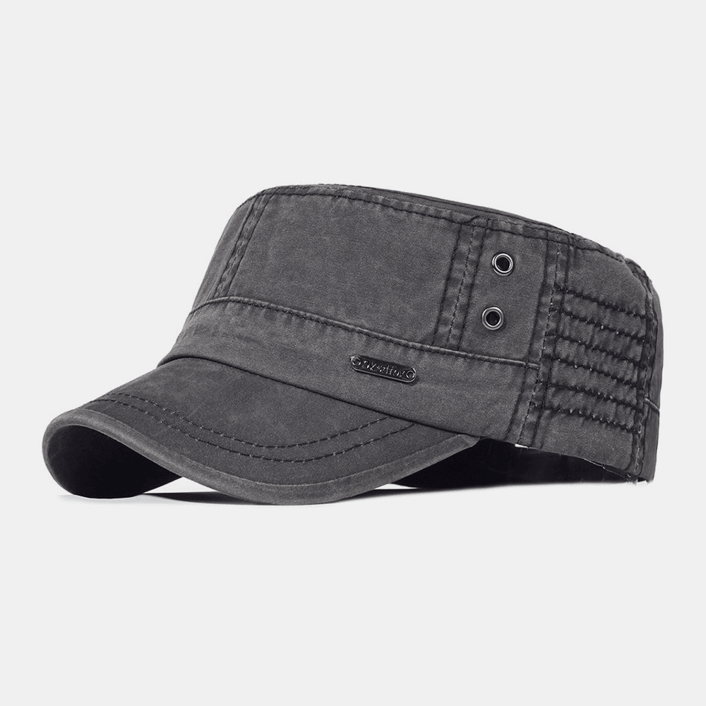 Adjustable Men's Hat Made of Cotton with Military Design | Ka-mostore