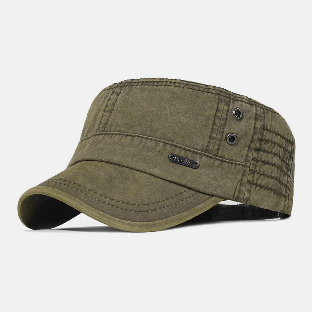 Adjustable Men's Hat Made of Cotton with Military Design | Ka-mostore