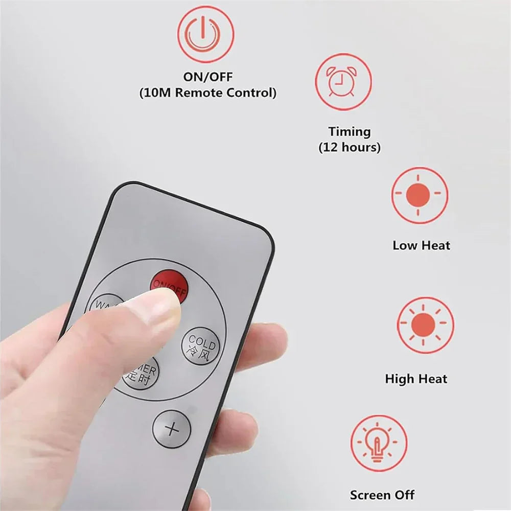 Air Conditioning | Heating and Cooling | Wall Mounted with Remote Control | Ka-mostore