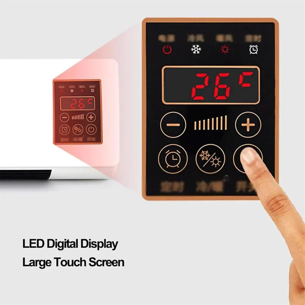 Air Conditioning | Heating and Cooling | Wall Mounted with Remote Control | Ka-mostore