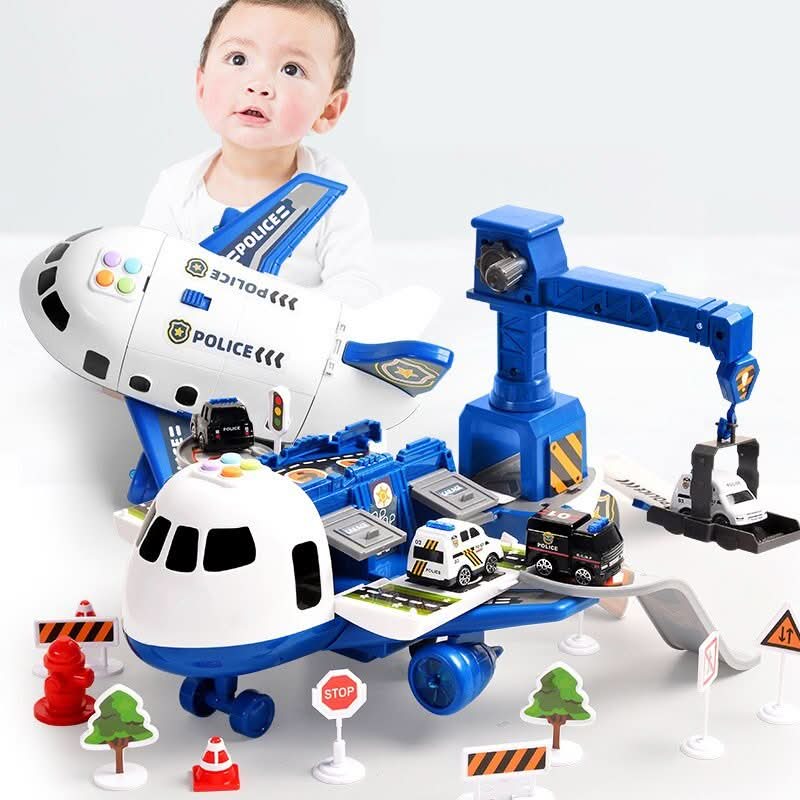 Vliegtuig- en Voertuigenset voor Creatieve Kinderen | Ka-mostore