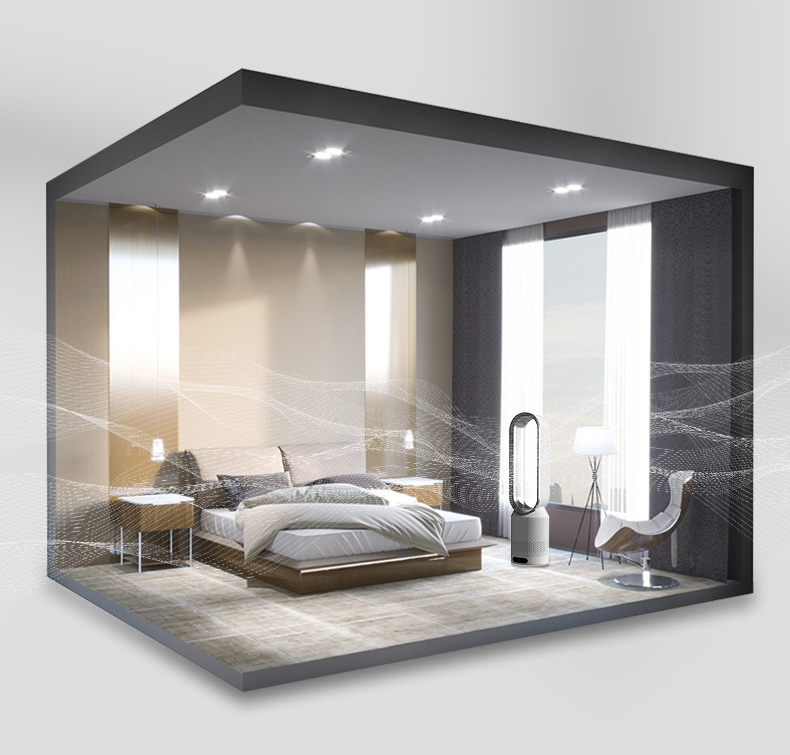 AirPure Pro – 3v1 ochlazovač vzduchu s UV čištěním a ionizátorem | Přenosný ventilátor s kapacitou 6 l | Ka-mostore