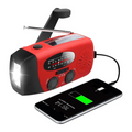 Emergency Radio with Solar, Crank, and Power Bank | Ka-mostore