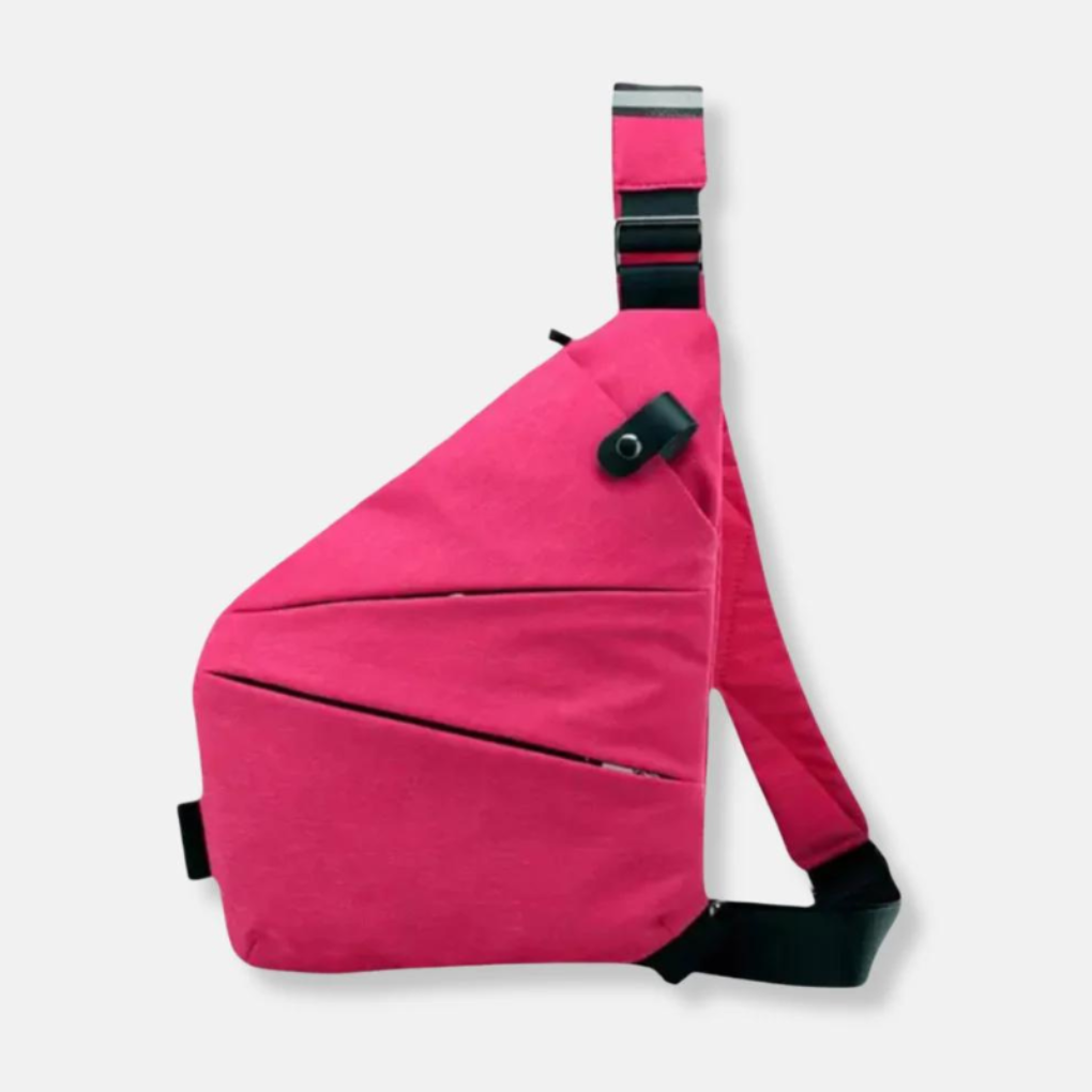 Anti-Theft Sling Bag with Hidden Zippers | Ka-mostore
