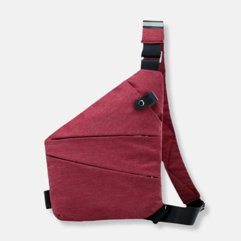 Anti-Theft Sling Bag with Hidden Zippers | Ka-mostore
