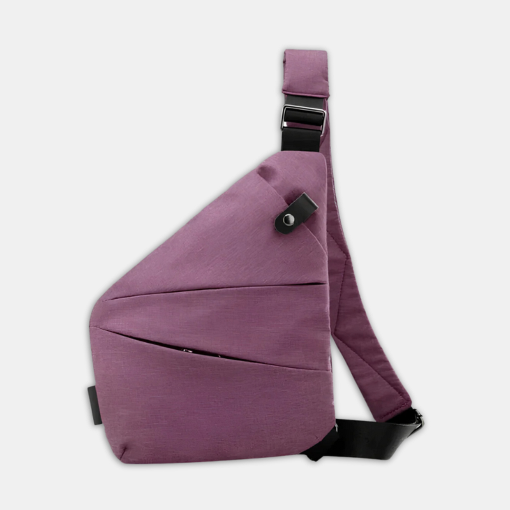 Anti-Theft Sling Bag with Hidden Zippers | Ka-mostore