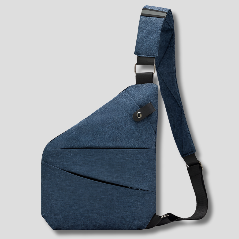 Anti-Theft Sling Bag with Hidden Zippers | Ka-mostore
